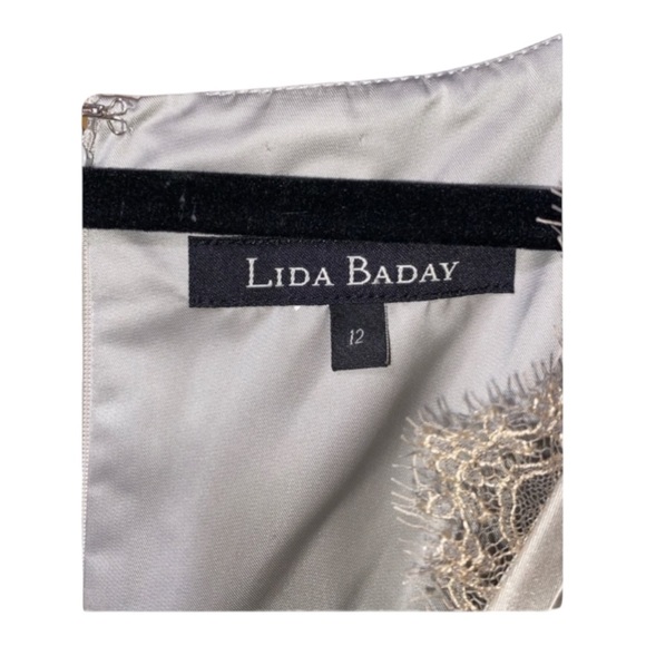 Lida Baday Formal / cocktail Dress luxurious blend silk polyester & cott… - Picture 4 of 5